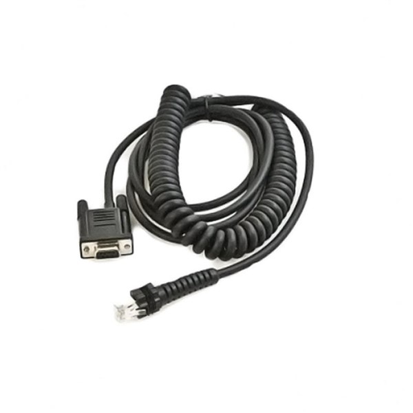 Datalogic CAB-362 RS-232 Coiled 9-Pin Fem.